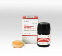 Иодоформный бинт марлевый/ 2,5м х 10мм