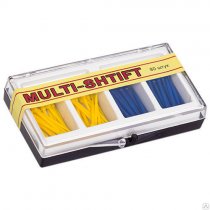 Штифты беззольные MULTI-SHTIFT/ желтые, синие/ 2 вида по 40шт