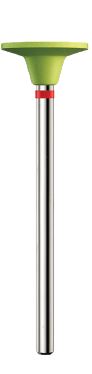 Дентальный полир КЕНДА Z-SERIES (Zirconia) лаймовый (диск) зерн. мелкая Z-014-F