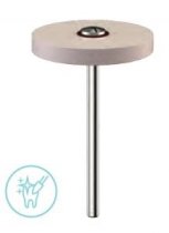 Дентальный полир КЕНДА WHEEL & KNIFE бледно-розовый (колесо) зерн. мелкая 7522-R 2