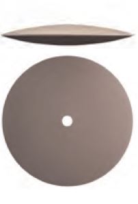 Дентальный полир КЕНДА WHEEL & KNIFE бледно-розовый (линза) зерн. мелкая 7522-L