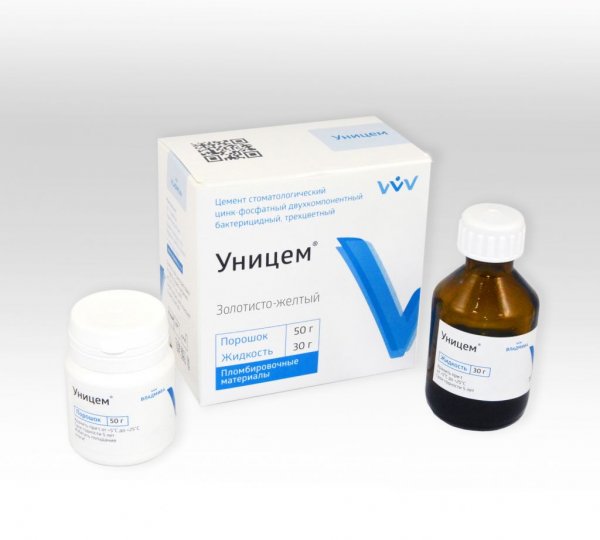Уницем/ золотисто-желтый/ порошок 50г+жидкость 30г