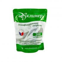 Салфетки дезинфицирующие/ Дезклинер/ запасной блок/ 200шт